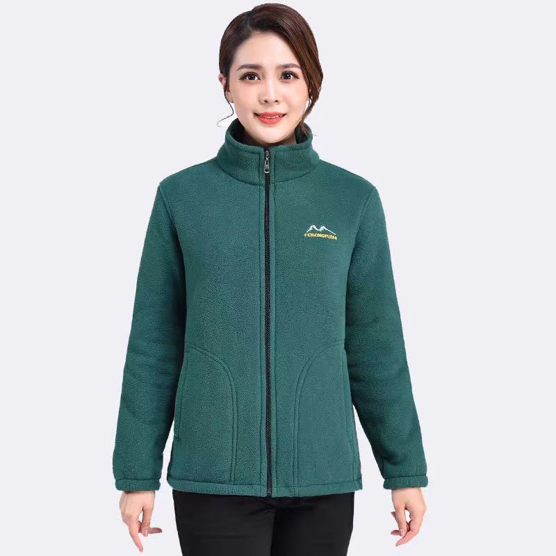 Zip-Up Fleece Hoodie — Women's