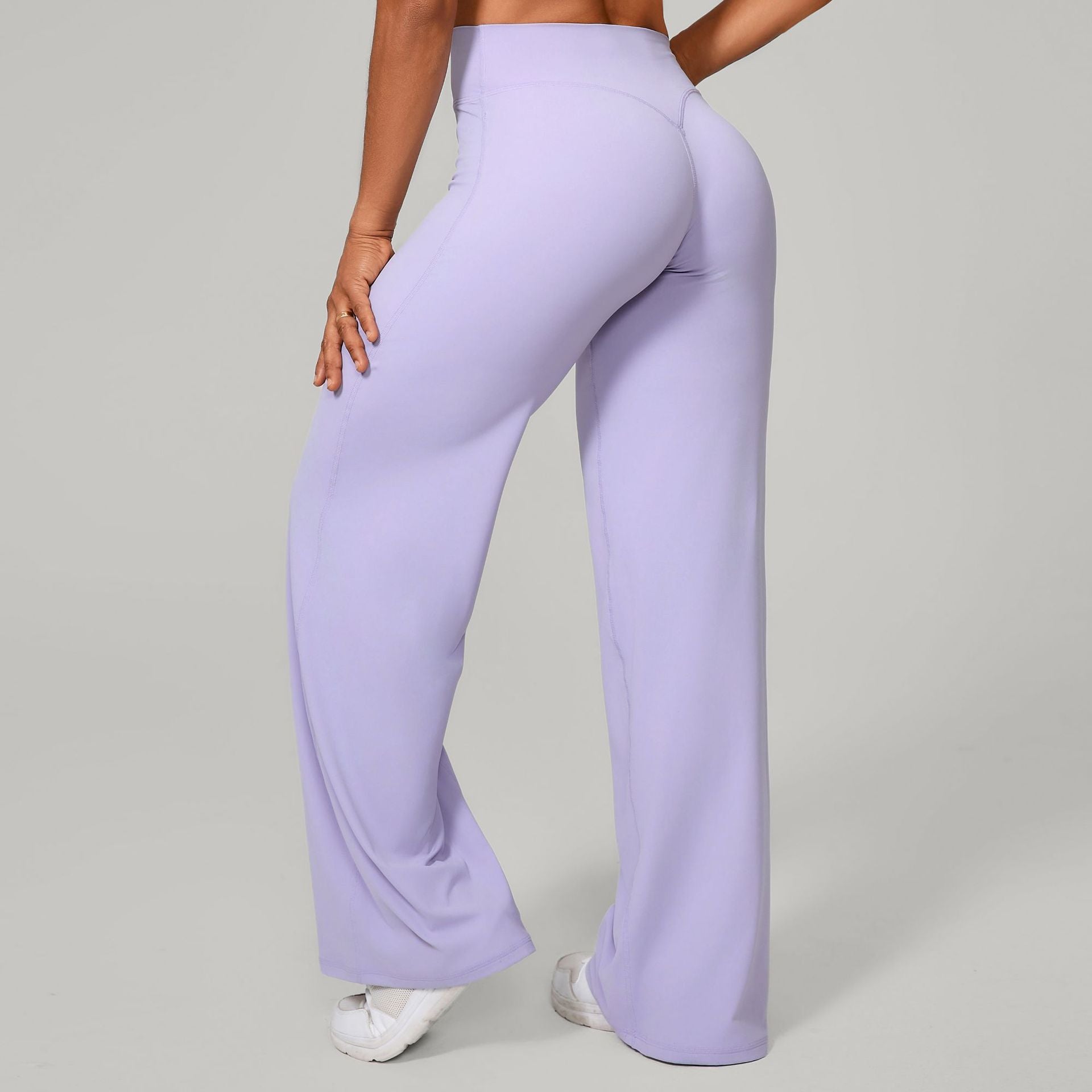 High-Waist Straight Leg Yoga Pants