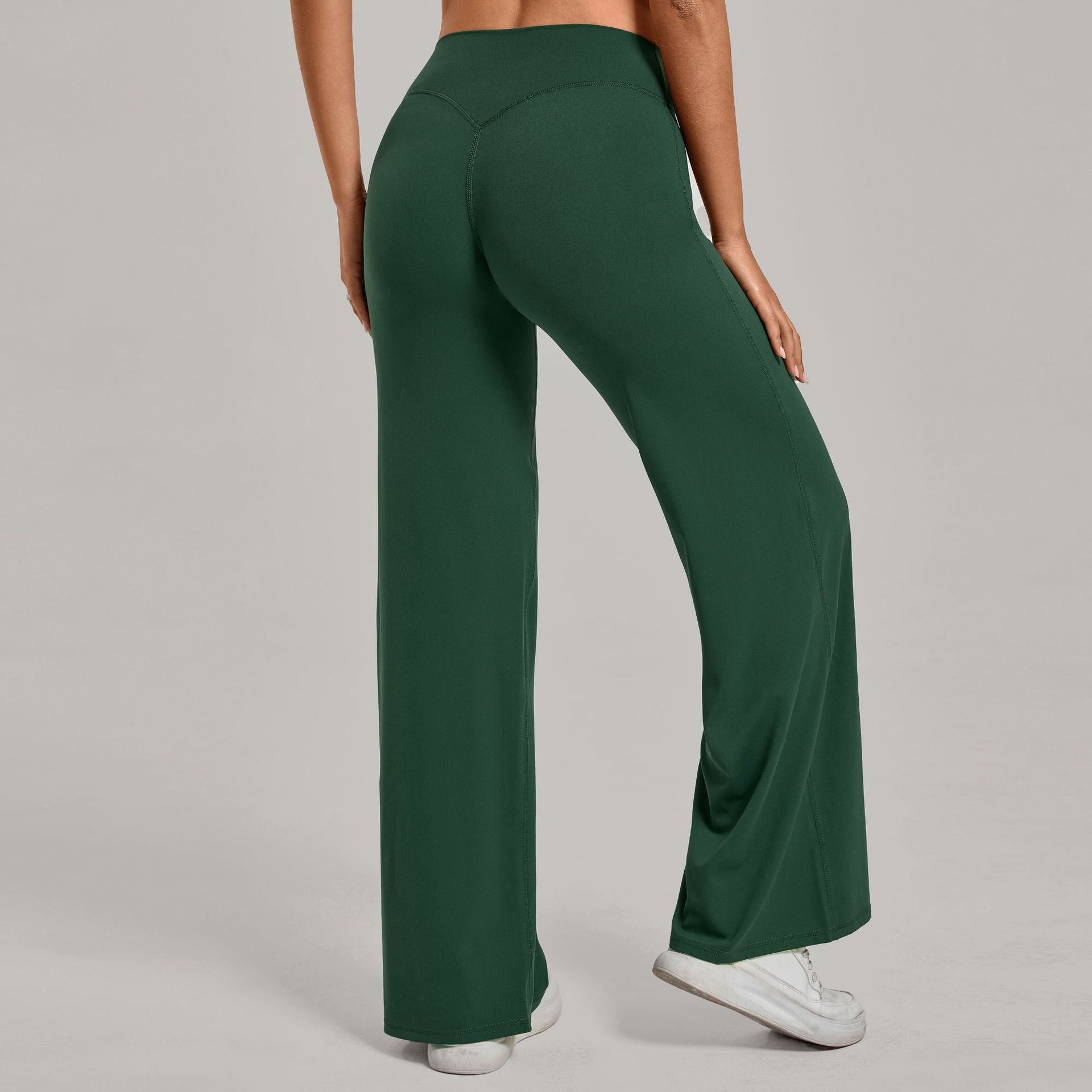 High-Waist Straight Leg Yoga Pants