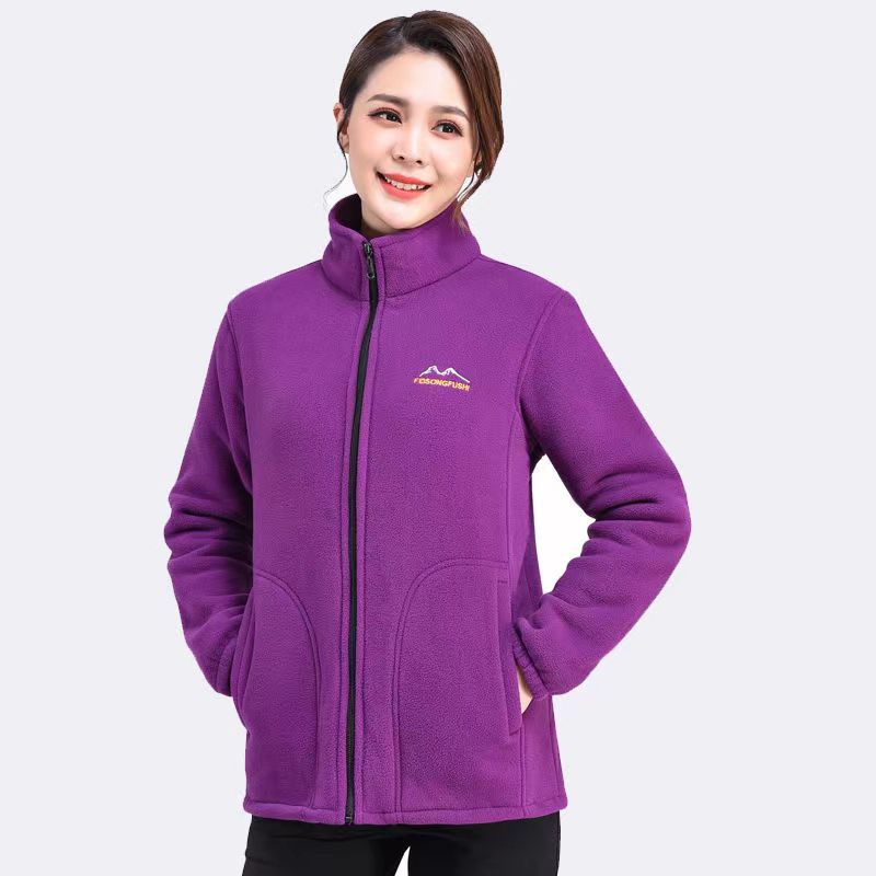 Zip-Up Fleece Hoodie — Women's