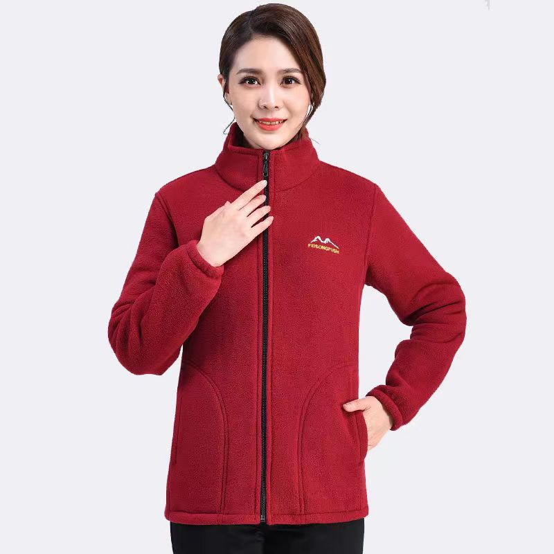 Zip-Up Fleece Hoodie — Women's