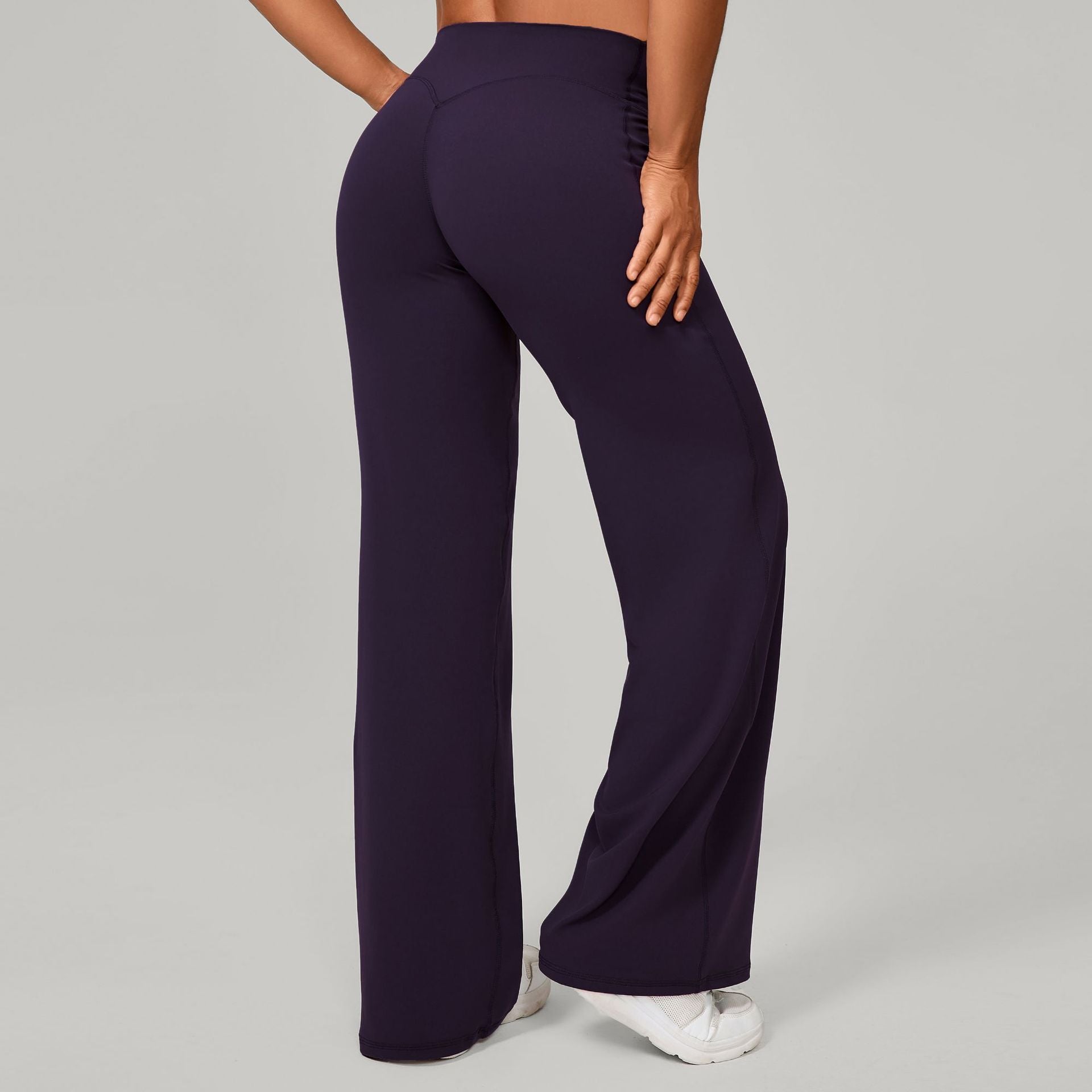 High-Waist Straight Leg Yoga Pants