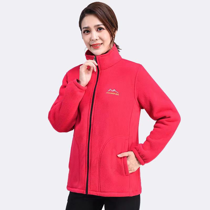 Zip-Up Fleece Hoodie — Women's