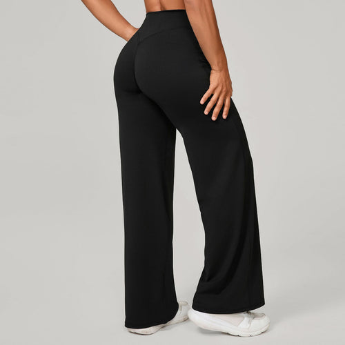 High-Waist Straight Leg Yoga Pants