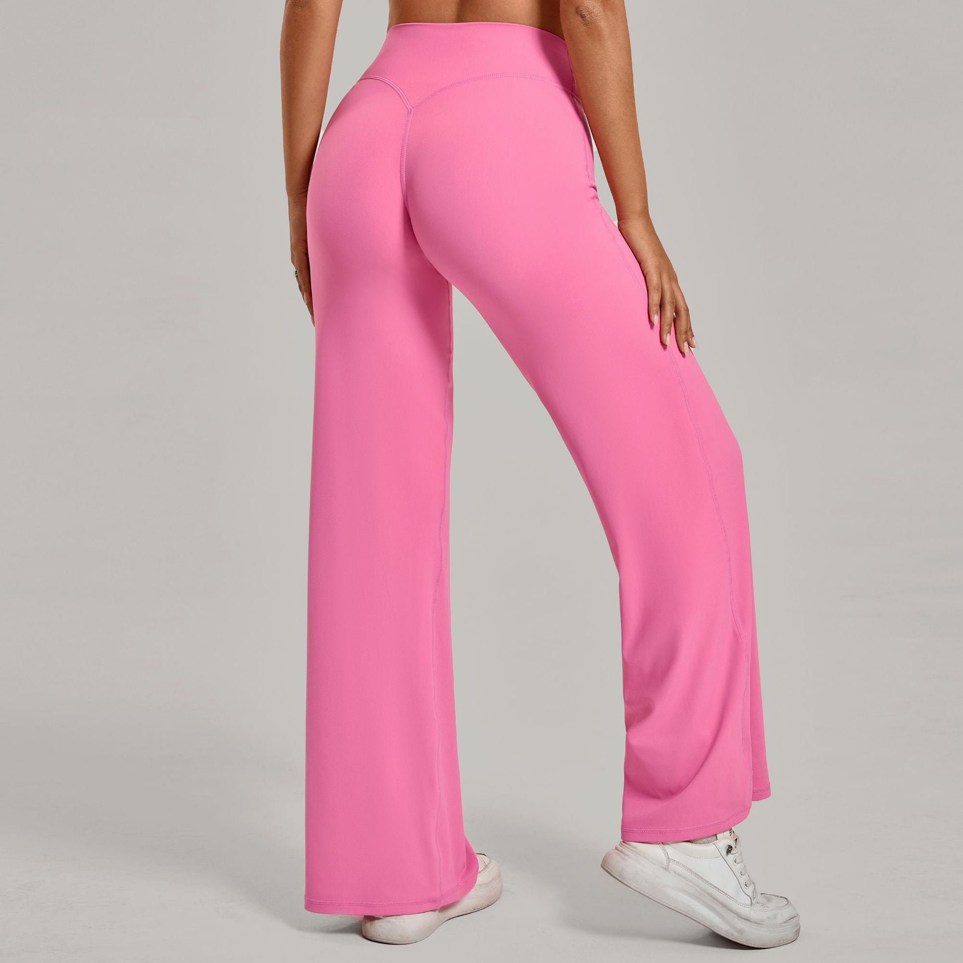 High-Waist Straight Leg Yoga Pants