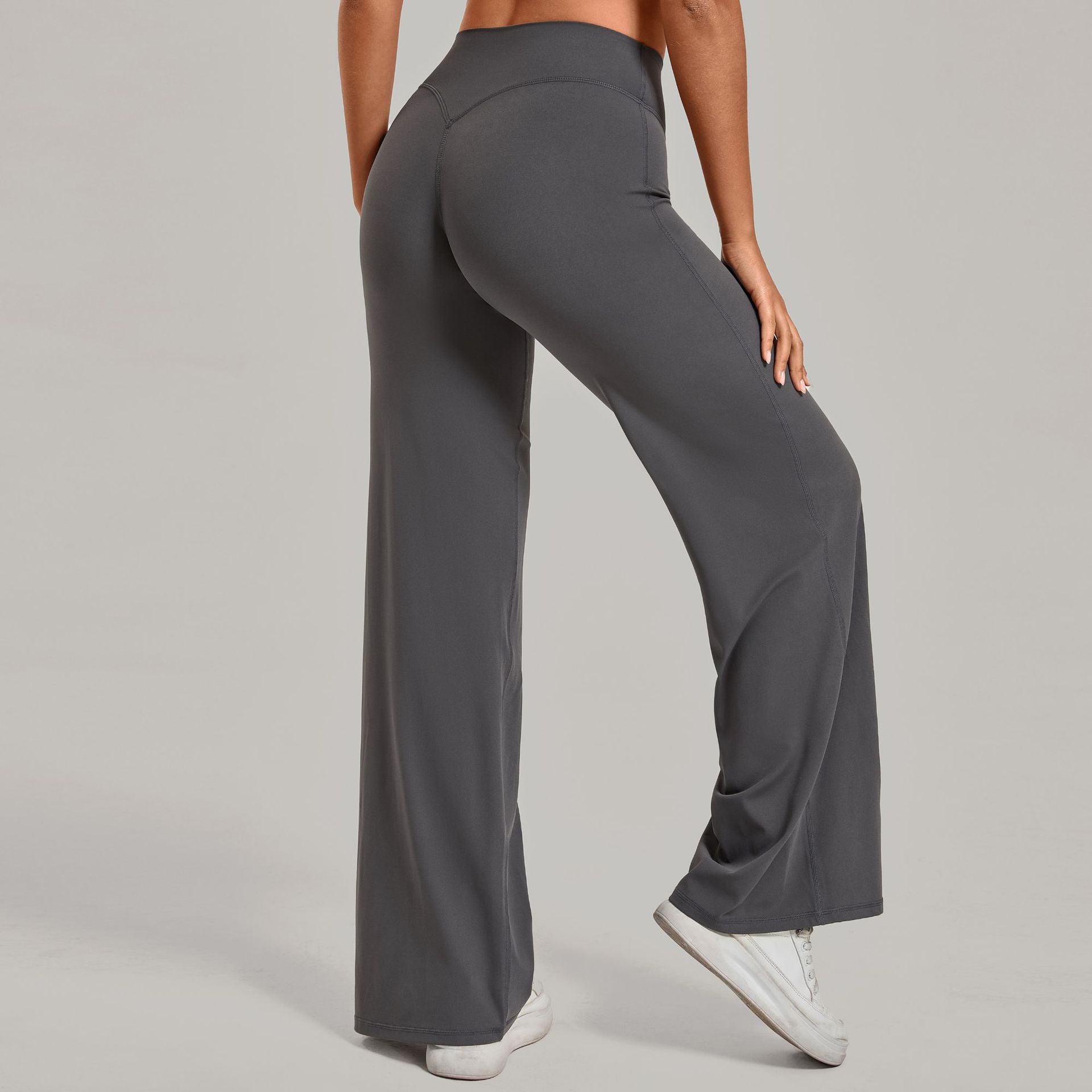 High-Waist Straight Leg Yoga Pants