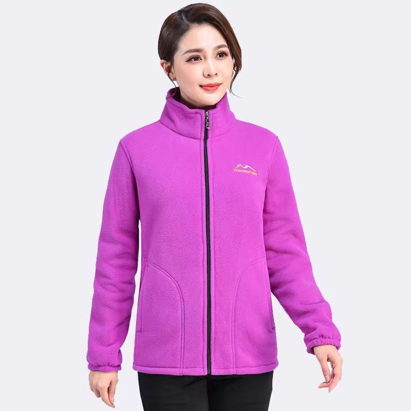 Zip-Up Fleece Hoodie — Women's